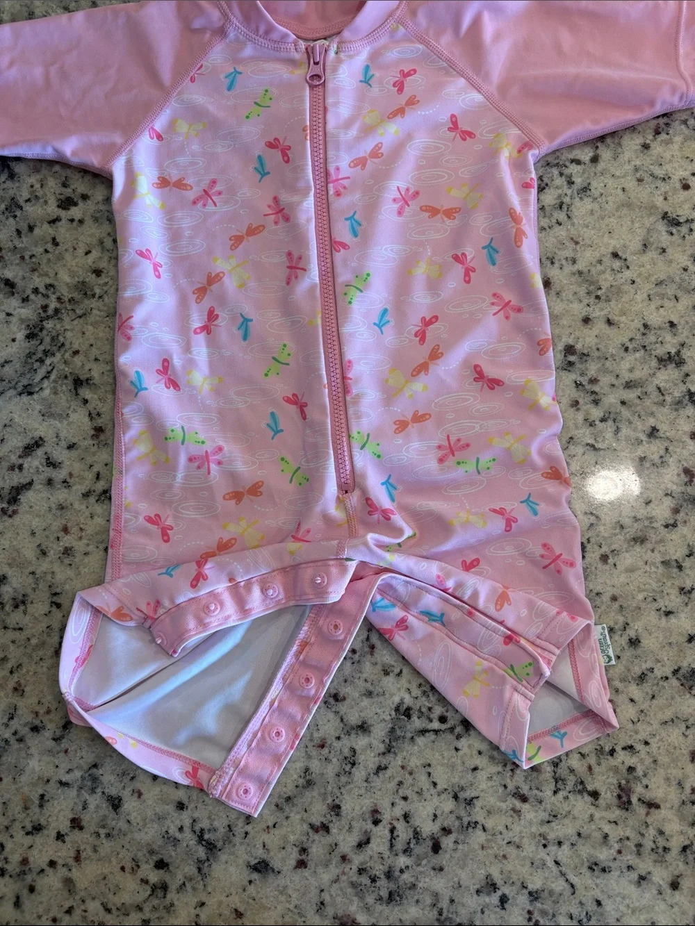 Set of 4 baby girls swim